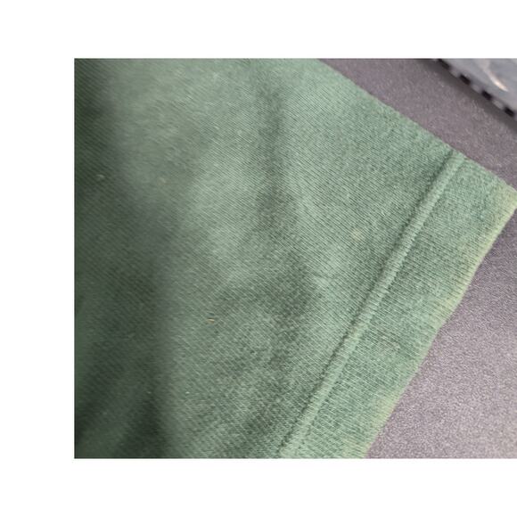 Vintage 90s Laura Ashley Forest Green Ribbed Heavy Cotton Maxi Dress 6 - Picture 5 of 8